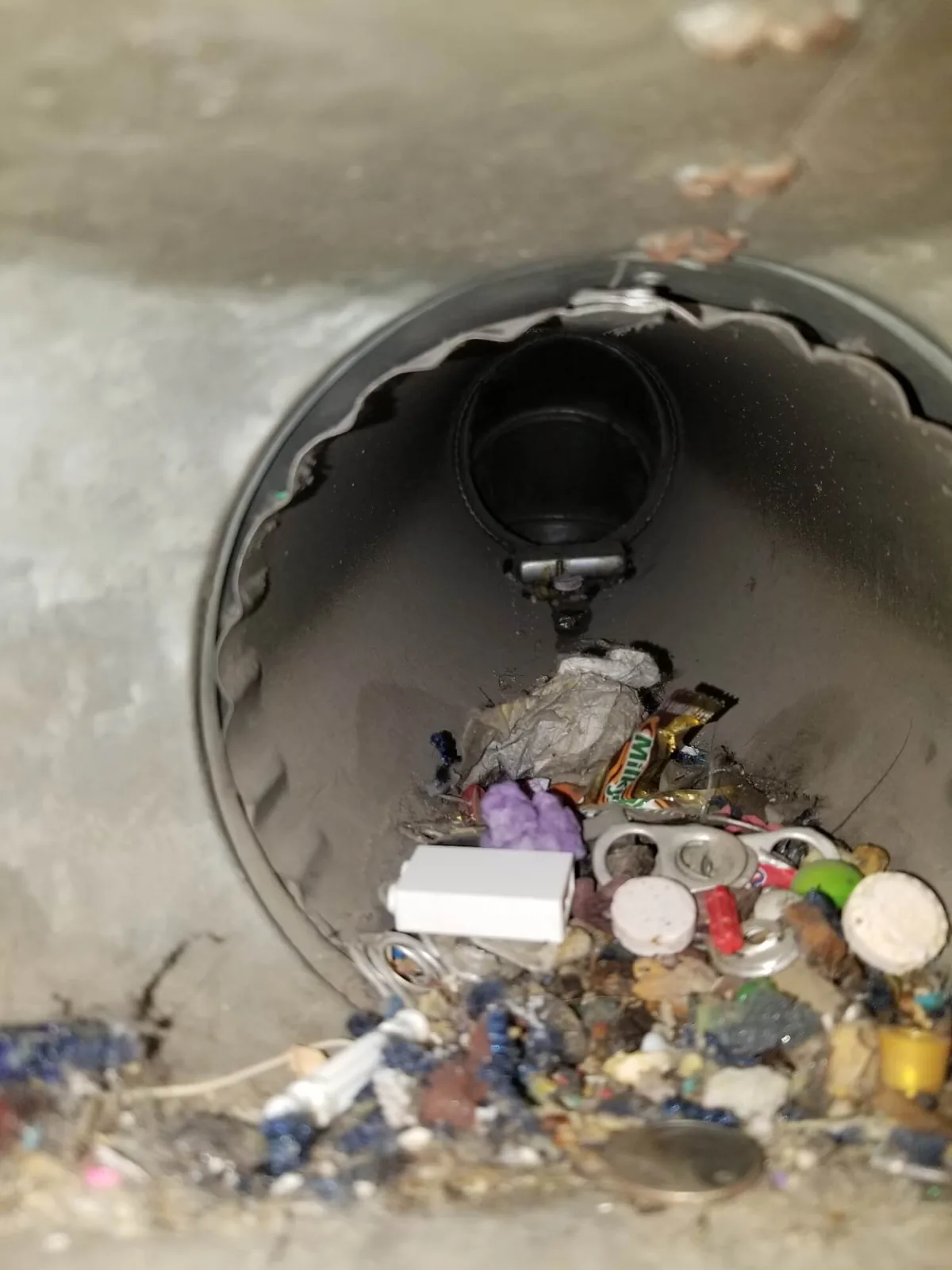 Items in a supply vent