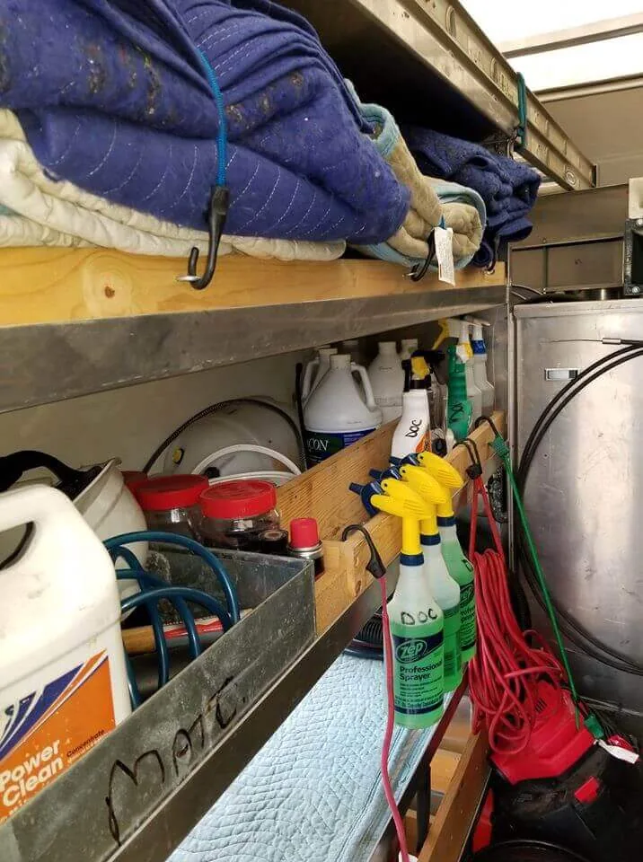 cleaning supplies for air ducts